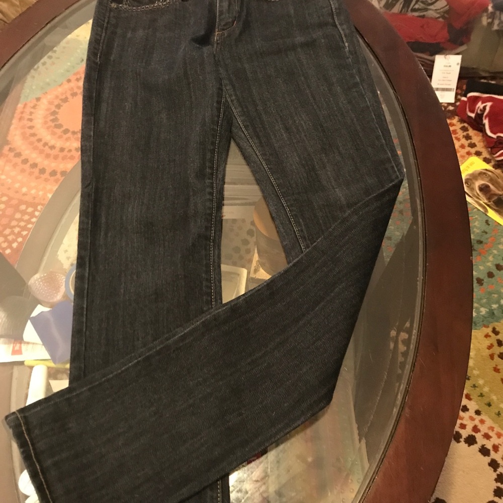 Dark Wash BCBG Skinny Jean- 27